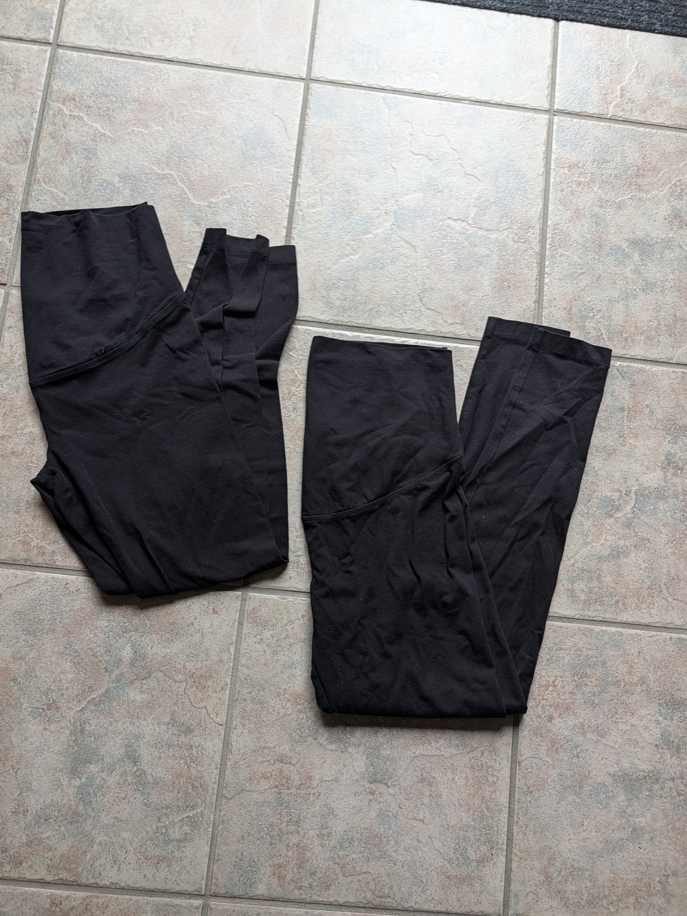 NWOT- Old Navy Black Maternity Leggings Duo